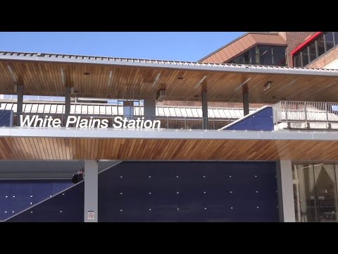 NY White Plains New Metro North Train Station