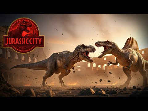 Jurassic World : Rome Annihilation - Jurassic City [AI Short Film]