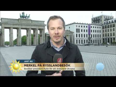 Merkel möter Putin - ”De har haft en knivig relation” - Nyhetsmorgon (TV4)