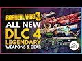 BORDERLANDS 3 | All New Psycho Krieg Legendary Weapons & Gear So Far - Fantastic Fustercluck DLC 4