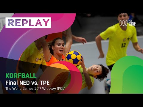 TWG Wroclaw 2017 - Replay of the Mixed Korfball Final NED vs TPE