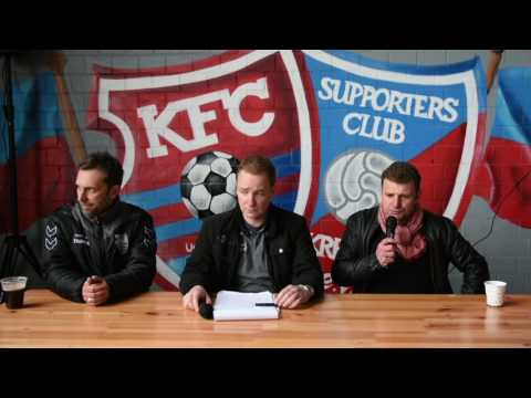 Uerdingerblock Pressekonferenz KFC Uerdingen - Germania Ratingen