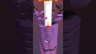 StackBallDrop #ytshort #Viralshort #FunGame #gamer #Gaming #Games #SmashBall #BallGame #StackBall