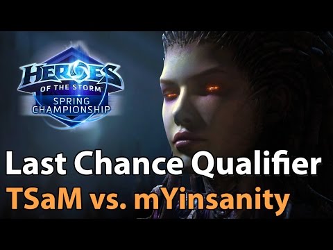 ► Heroes of the Storm Pro Gameplay: mYinsanity vs. TSaM - Spring Championship