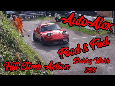 AutoAlex Food & Fuel,  Shelsley Walsh 2025,  Hill Climb Action 