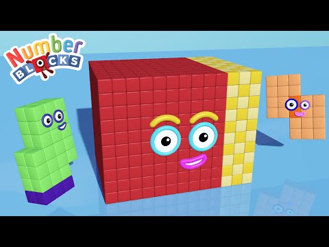 NumberBlocks Puzzle 1300 Inside Cube Error Sound NumberBlocks Number Pattern