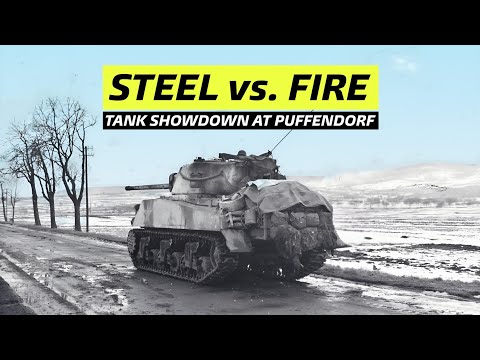 When US Shermans Faced Off Against Germany's Heavy Panzers at Puffendorf