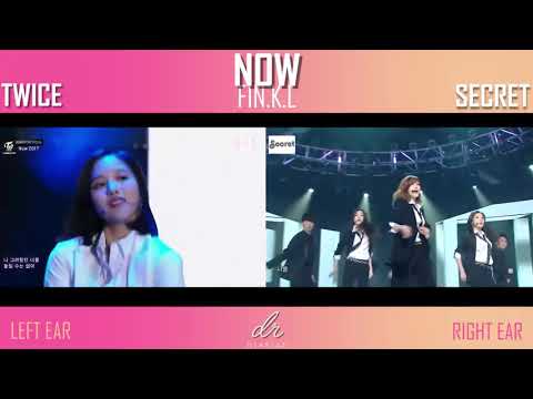 TWICE vs SECRET - Now (Fin.K.L)
