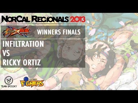Infiltration vs Ricky Ortiz - Street Fighter x Tekken - NorCal Regionals 2013 Winners Finals