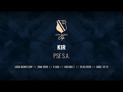 Skrót spotkania KIR - PSE S.A. ( Legia Biznes Cup Zima 2020 )
