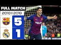 FC Barcelona vs Real Madrid (5-1) Matchday 10 2018/2019 - FULL MATCH