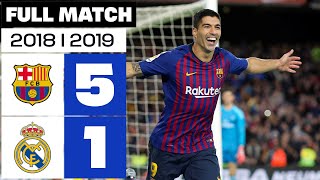 Download lagu FC Barcelona vs Real Madrid (5-1) Matchday 10 2018/2019 - FULL MATCH mp3 Download lagu FC Barcelona vs Real Madrid (5-1) Matchday 10 2018/2019 - FULL MATCH mp3