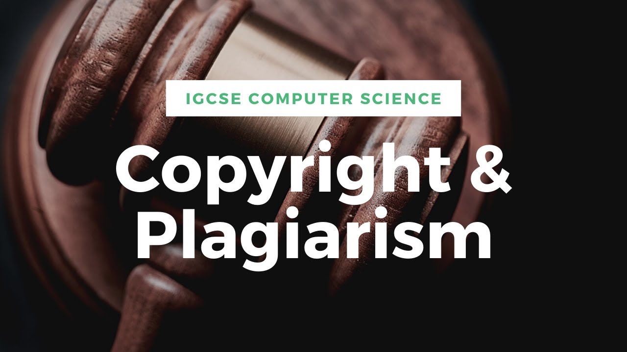 Ethics in Computer Science   Copyright and Plagiarism