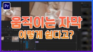 프리미어프로 자막효과 왼쪽에서 오른쪽으로 나오는 자막/ 아래에서 위로 올라오는 자막/ 점점커지는 자막 다 알려드림!