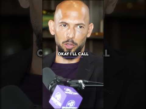 Andrew  Tate Reveals Father's Last Words