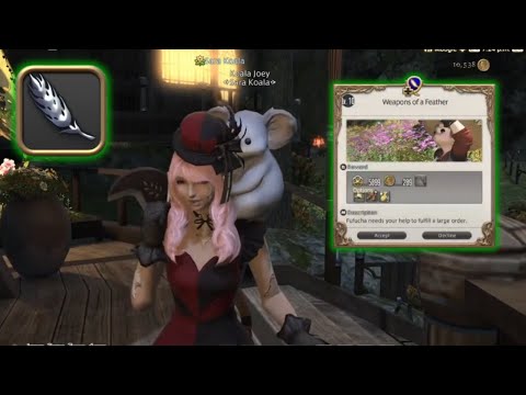 QQ - FFXIV - Botanist Lvl 10 - Weapons Of A Feather
