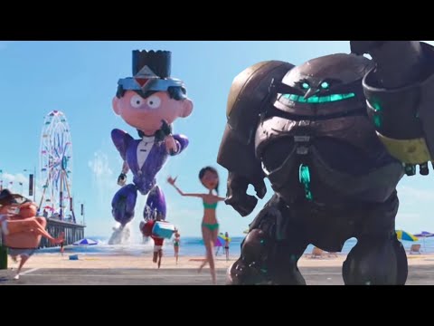 Death Egg Robot vs Bratt Giant Robot (Sega vs Despicable Me)