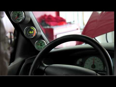 AutoMeter Wideband Air/Fuel Tuning (and a Monster Burnout)