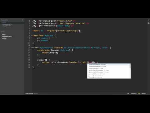 TSX: TypeScript+JSX