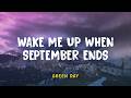 Green Day Wake Me Up When September Ends Lyrics Video Indo Subtitle Lirik Terjemahan