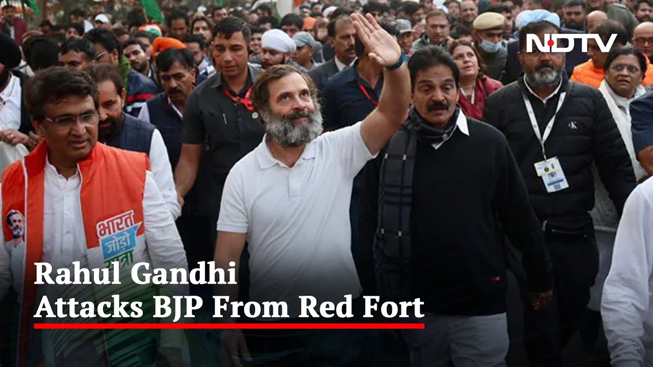 24x7 Hindu-Muslim Hatred Being Spread, Says Rahul Gandhi In Delhi Bharat Jodo Yatra