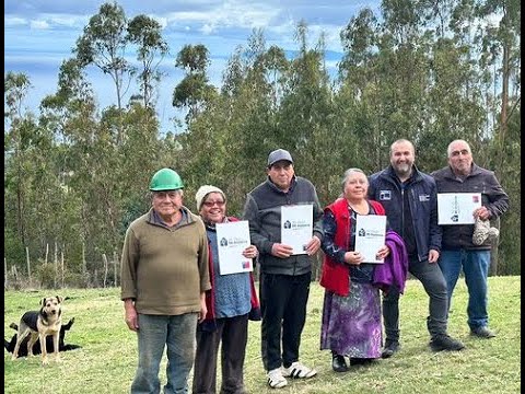 Familias Mapuches de Tirúa recibieron título de dominio.