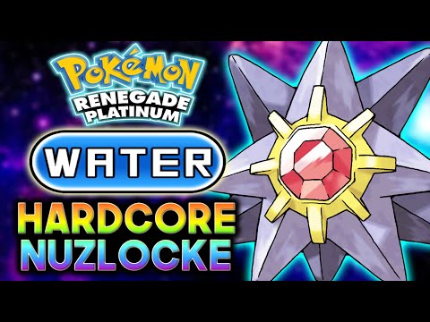 Pokemon Renegade Platinum Hardcore Nuzlocke - Water Only! (no items, no overleveling, set mode)