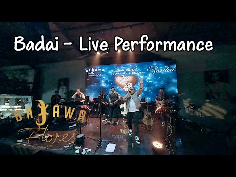 Badai ex Kerispatih Live Performance at KopiBajawaFloresNTT Bekasi
