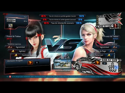 90_6 (Deysii) Kazumi Mishima vs  (Tincho) Lidia - Tekken 7 ( Uchiha x24 ) Online sin Grafica