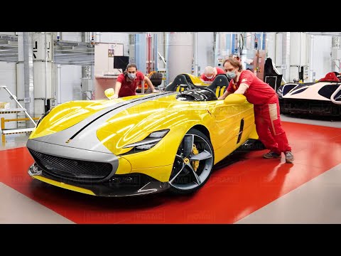 , title : 'Inside Ferrari Most Exclusive Factory Building Supercars by Hands - Ferrari Production Line'