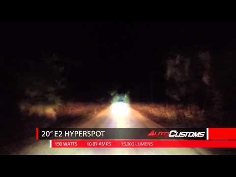 Rigid Industries E2 Hyperspot 20 Inch Led Light Bar Review - AutoCustoms.com