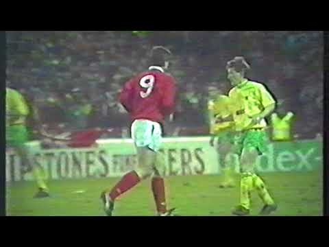 Bristol City V Notts Forest League Cup Semi Final Leg1 Feb 1989