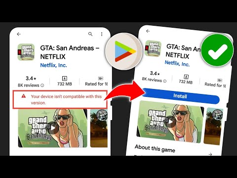 GTA SAN ANDREAS NETFLIX TU DISPOSITIVO NO ES COMPATIBLE CON ESTA VERSIÓN PROBLEMA