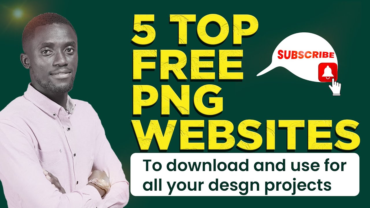 5 TOP WEBSITES TO DOWNLOAD FREE PNG IMAGES