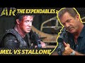 SYLVESTER STALLONE Vs MEL GIBSON THE EXPENDABLES 3 2014