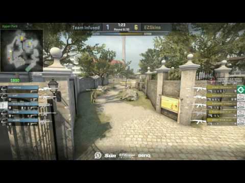 [UKCSGO] 21.11.2015 - EZskins vs Infused @ Gfinity UK Grand Final Map 5