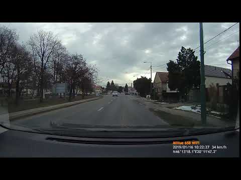 Figyelmetlen sofőr majdnem belém jött / Careless driver almost hit me