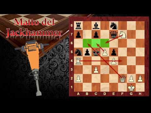 Catalogo dello Scaccomatto - Matto del Jackhammer (Martello Pneumatico) 25 - Scacchi