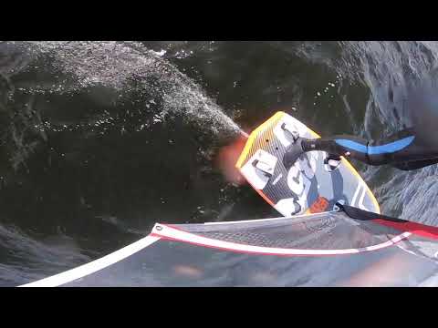 Massive windfoil crash Part 1.