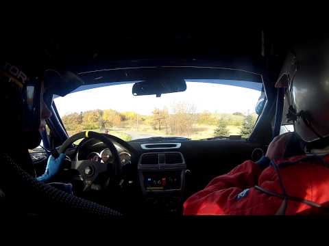 RAJD ŻUBRÓW 2012 ROZSTAJNIE  OS6 Rozstajnie Robert Bogacz& Patryk Śmietana