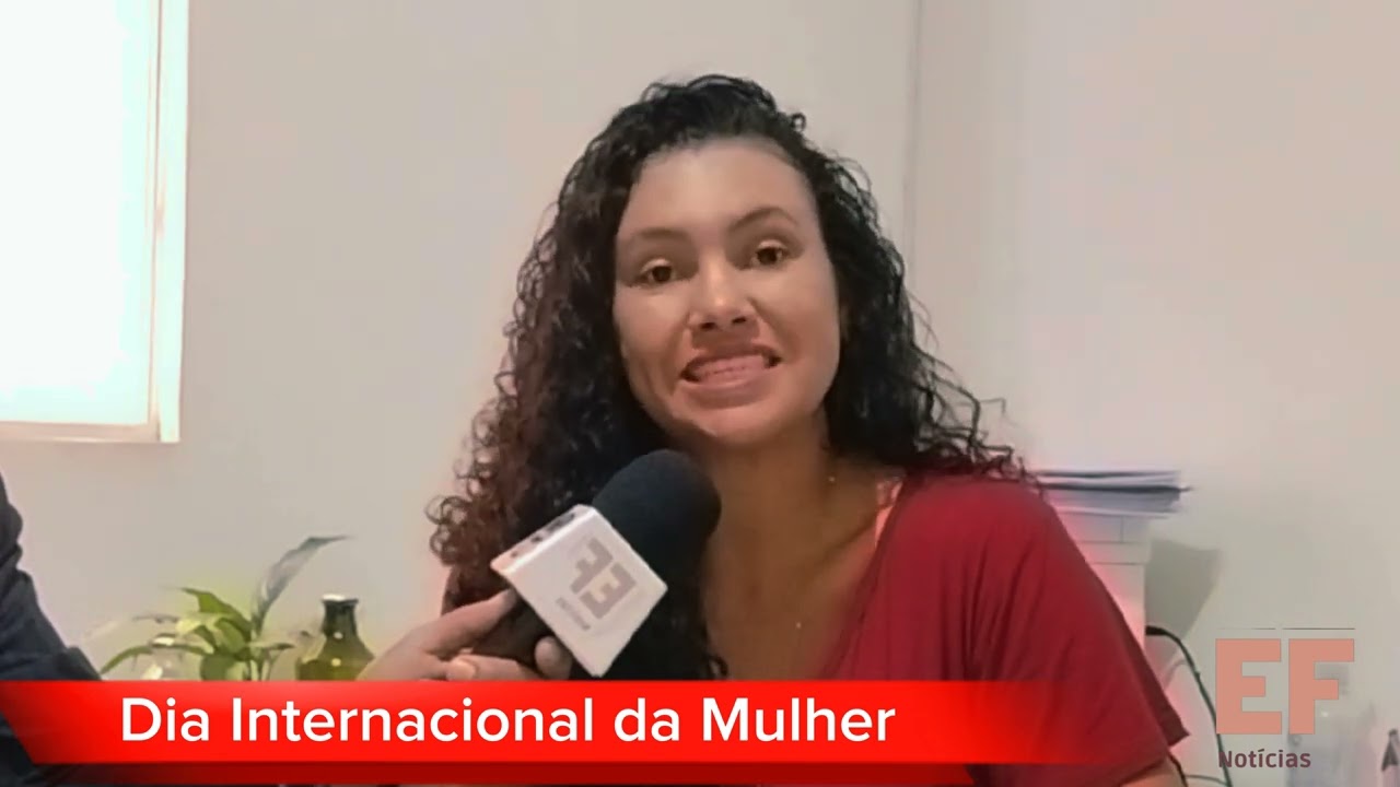 Entrevista com a Delegada da Delegacia da Mulher, que falou sobre o dia Internacional da Mulher
