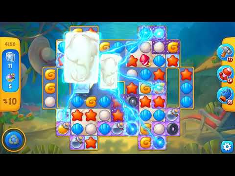 Fishdom level 4150 🐠 Playrix HD 👋😘✌