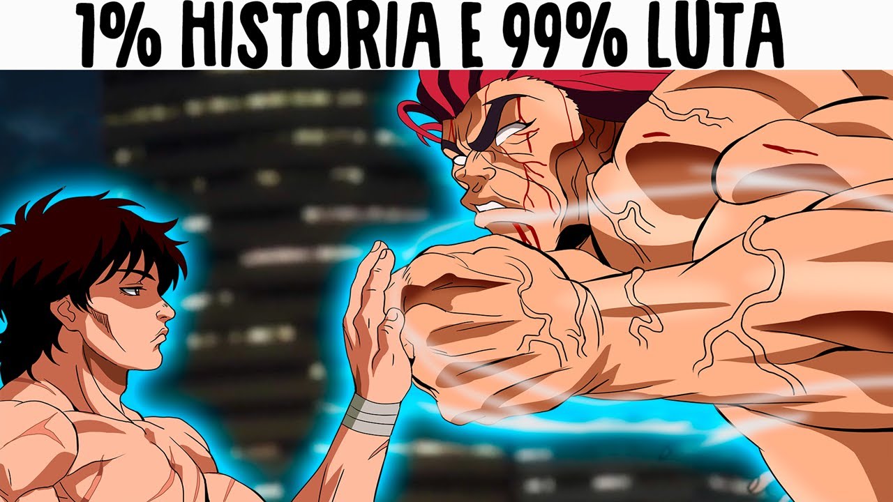 GAROTO MUSCULOSO SAINDO NO SOCO COM O MAIS FORTE ! Análise Mil Grau ( ZUEIRA ANIME ) BAKI HANMA
