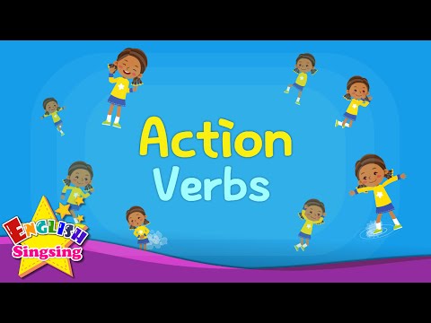 Vocabulaire pour enfants - [Vieux] Verbes d'action - Mots d'action - Apprendre l'anglais pour les enfants - Vidéo éducative