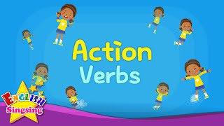 Kids vocabulary - Action Verbs - Action Words - Learn English for kids - English educational video