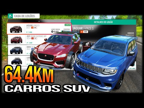 Forza Horizon 4 - CORRIDA de 64.4KM com CARROS SUV de LEILÃO