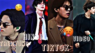 BTS TAEHYUNG HINDI AND English mix TikTok Competit