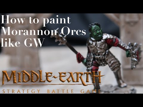 How to paint Morannon Orcs Like GW!