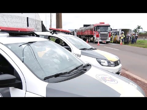 PMR realiza fiscalização na rodovia Washington Luís
