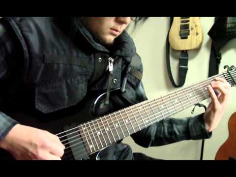 Meshuggah - Bleed (guitar cover)